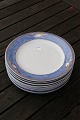 Magnolia Blau dänisch Geschirr, Mittagstellern 
22cm. ANGEBOT für mehr.