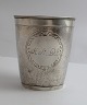 Lundin Antique 
präsentiert: 
Jens 
Kjeldsen 
Sommerfeldt, 
Aalborg. 
Silberner 
Becher. Höhe 
8,5 cm. 
Durchmesser 7,5 
cm.
