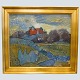 Antik 
Damgaard-
Lauritsen 
præsenterer: 
Olaf Rude; 
Oliemaleri, 
Allinge 
Bornholm, 1934