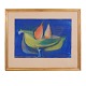 Aabenraa 
Antikvitetshandel 
präsentiert: 
Carl-
Henning 
Pedersen, 
1913-2007, 
Zeichnung. 
"Grüne Schale 
mit roten ...