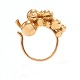 Aabenraa 
Antikvitetshandel 
präsentiert: 
Georg 
Jensen 
Moonlight Grape 
18kt Goldring 
mit einem 
Diamanten. 
Ringgr. ...