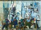 Dansk 
Kunstgalleri 
presents: 
"Composition" 
Oil painting on 
canvas.