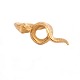 Aabenraa 
Antikvitetshandel 
präsentiert: 
Ole 
Lynggaard 
Copenhagen 
Snake mini 
Charm aus 18kt 
Gold. Masse: 
17x6mm