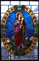 Katholischen Kirchenmosaik, Buntglas, 19. Jahrhundert. ...