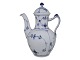 Blue Fluted PlainSmall coffee pot #46 from 1898-1923