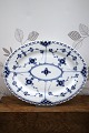 K&Co. presents: Antique Royal Copenhagen Blue Fluted Full Lace oval dish.26x20cm. 1/1146.from 1898-1923...