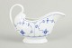 L'Art presents: Royal Copenhagen Blue Fluted Plain sauce boat.
