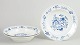L'Art presents: Meissen Blue Orchid, set of three soup plates.