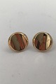 Danam Antik presents: Hans Hansen 14K Gold Earrings (Clips) No. 403