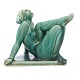 Aabenraa Antikvitetshandel präsentiert: Jens Jacob Bregnø, 1877-1946, Art Deco Figur. Signiert JB.H: 13cm. T: ...