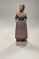 Danam Antik presents: Royal Copenhagen Overglaze Figurine Woman in Folk Dress Faro Islands No. 12221