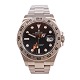 Aabenraa Antikvitetshandel präsentiert: Rolex Explorer II 216570 Jahrgang 2021 mit schwarzem Zifferblatt. Wird ...