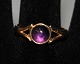 Pegasus – Kunst - Antik - Design präsentiert: Ring aus 14-karätigem Gold mit Amethyst, 1928. Frederik Karl ...
