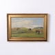 Gemälde „Pferde auf der Wiese“ von Niels Christiansen im ...