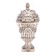 Aabenraa Antikvitetshandel präsentiert: Riechdose aus Silber von A. Jørgensen, Kopenhagen, datiert 1784. H: 7cm
