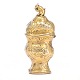 Aabenraa Antikvitetshandel präsentiert: Vergoldete Rokoko Riechdose von P. J. Berg, Kopenhagen, um 1765H: 8cm