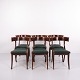 Osted Antik & Design präsentiert: Satz von 6 Klismos-Stühlen von Edvard Thomsen für Rud. Rasmussen, 1930er Jahre