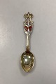 Anton Michelsen Commemorative Spoon in Gilded Sterling ...