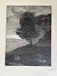Ole Buus Larsen præsenterer: Radering af Sophus Clod-Svensson - Rebild bakker 1913.