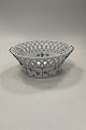 Royal Copenhagen Blue Fluted Full Lace Fruit Basket No. 1052