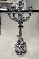 Royal Copenhagen Musselmalet Helblonde 5-armet lysestage ...