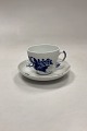 Royal Copenhagen Blue Flower Braided Coffee Cup No. 8041