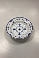 Royal Copenhagen Blue Fluted Half Lace Deep Plate No. 659