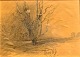 Pegasus – Kunst - Antik - Design präsentiert: Niss, Thorvald (1842 - 1905) Dänemark: Baum, 1880.