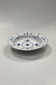 Royal Copenhagen Blue Fluted Deep Plate No. 166