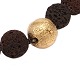 Aabenraa Antikvitetshandel präsentiert: Ole Lynggaard Copenhagen 14kt Gold Kugelschliesse. D: 14mm