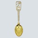 A. Michelsen; Christmas spoon 1938, Ebbe Sadolin