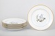 Royal Copenhagen, set of six dinner plates.
