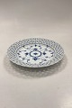 Royal Copenhagen Blue Fluted Full Lace Plate No. 638