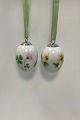 Royal Copenhagen Easter Eggs - Wood Sorrel and Pilewort 2013