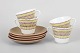 Rörstrand "Mandarin", set of four teacups with saucers.