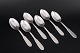 Georg Jensen Mitra set of six dinner spoons.