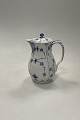 Royal Copenhagen Musselmalet Riflet Chocolate Pot No. 30