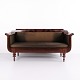 Antikes Empire Sofa aus Mahagoni mit Gedrechselten ...