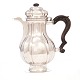 Regence Kaffeekanne aus Silber von Rasmus Pedersen, ...