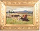 Joseph Denovan Adam, oil painting, listed Scottish artist.