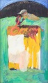 João Moreira, oil painting on board, listed Portuguese ...