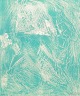 Per Kirkeby, colour zincograph, listed Danish visual artist.