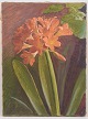Danish floral still life, oil on canvas.