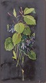 Danish floral still life, oil on board.