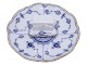 Blue Fluted Plain with gold trimMatch box holder