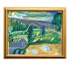 Erik Hoppe, 1896-1968, Öl auf Leinen. Landschaft, Leine, ...