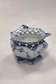 Royal Copenhagen Blue Fluted Full Lace Sugar Bowl No. 1113