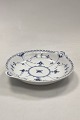 Royal Copenhagen Blue Fluted Half Lace Round Serving ...
