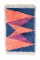 Swedish handwoven rya carpet.