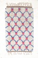 Swedish handwoven rya carpet.